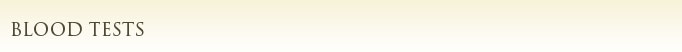 Blood Tests